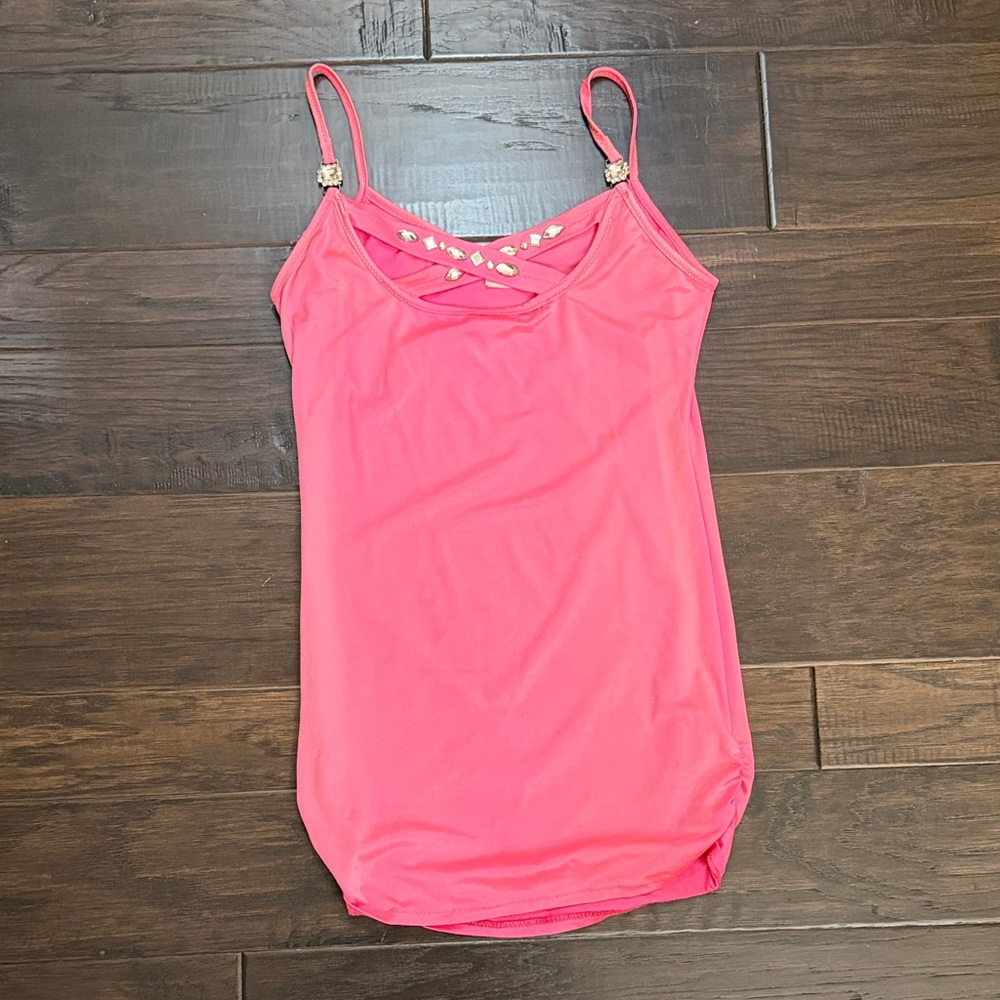 Mini Dress with Embellished Straps